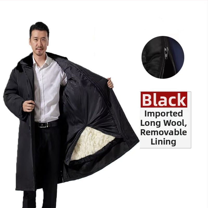 Στρατιωτικό παλτό με κουκούλα, αδιάβροχο και ανθεκτικό στον άνεμο, με επένδυση τεχνητής γούνας και πλήρωση πολυεστερικού-βαμβακιού