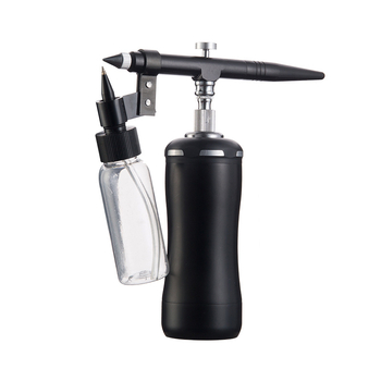 Kit pistolă electrică de vopsire pentru mobilier și piele, Great Craftsman; corp din aluminiu anodizat; presiune maximă 18-22; distanță optimă de pulverizare 100-200; capacitate 50cc