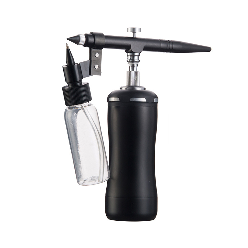 Kit pistolă electrică de vopsire pentru mobilier și piele, Great Craftsman; corp din aluminiu anodizat; presiune maximă 18-22; distanță optimă de pulverizare 100-200; capacitate 50cc