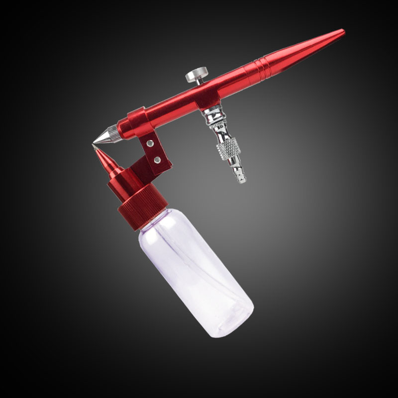 Kit pistolă electrică de vopsire pentru mobilier și piele, Great Craftsman; corp din aluminiu anodizat; presiune maximă 18-22; distanță optimă de pulverizare 100-200; capacitate 50cc