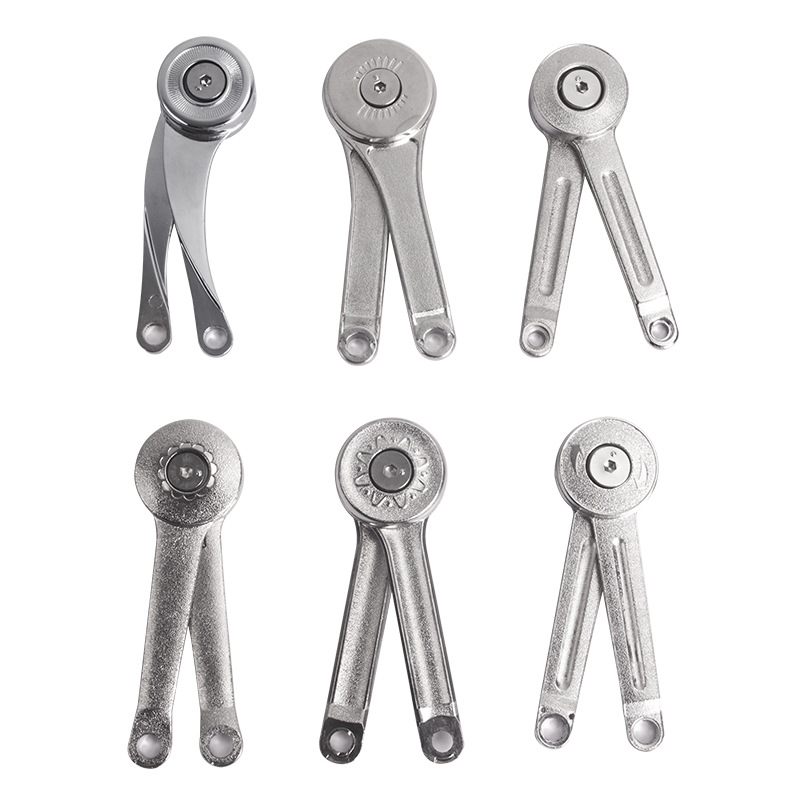 Left Steel cinkovito legirani Arbitrary Stop za ormariće i ladice, model 01A-Standard Type Fine Grain, moderni minimalistički stil