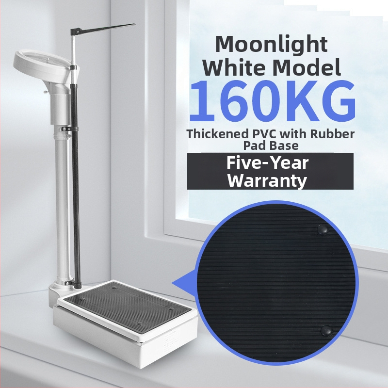 Výška a hmotnosť All-in-One váha pre dospelých a deti, model RTZ001, tlačidkové ovládanie, inteligentná váha