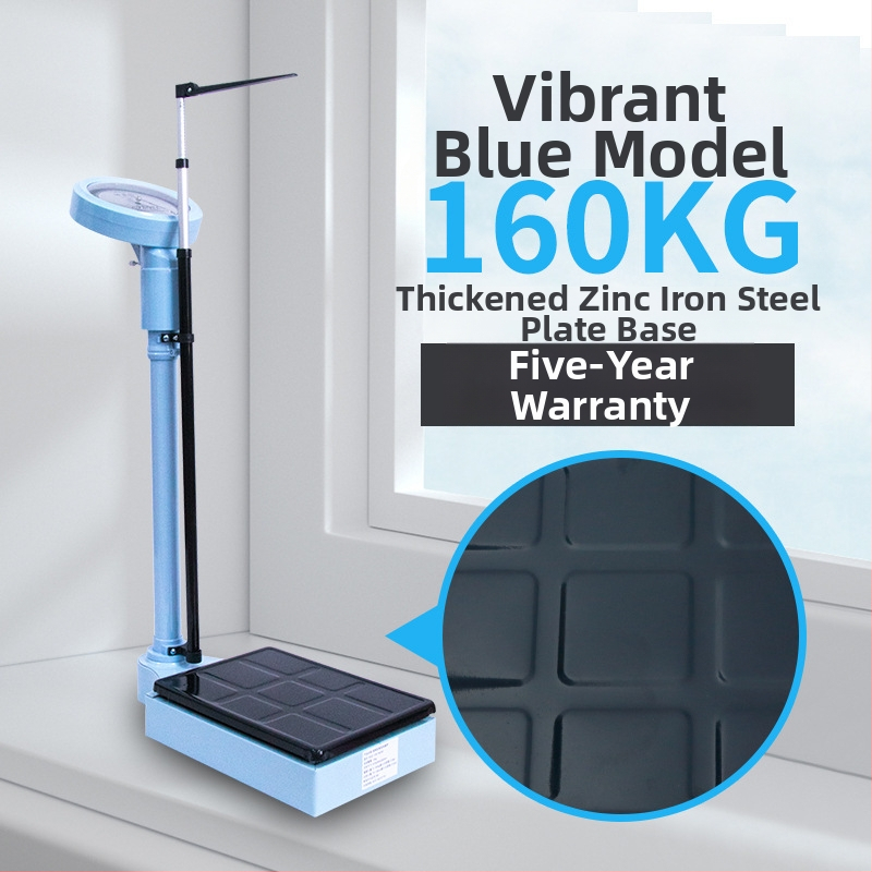 Výška a hmotnosť All-in-One váha pre dospelých a deti, model RTZ001, tlačidkové ovládanie, inteligentná váha