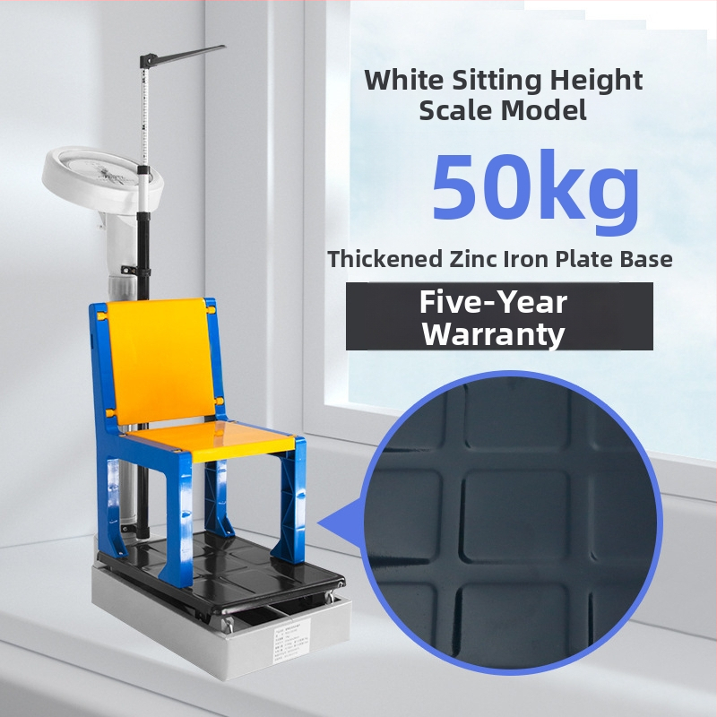 Výška a hmotnosť All-in-One váha pre dospelých a deti, model RTZ001, tlačidkové ovládanie, inteligentná váha