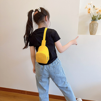 Dječja crossbody torba – vanjska Oxford tkanina, podstava od poliester, unisex, lagana i olakšava teret, dječji stil i sladak dizajn, za svakodnevnu upotrebu u vrtiću