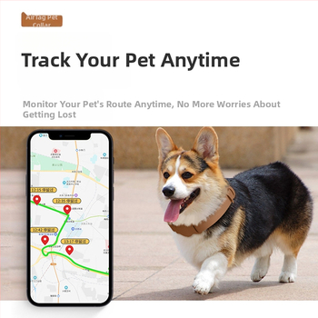 AirTag защитен калъф за домашни любимци, кожен, за носене около врата, анти-изгубване/анти-надраскване/анти-износване