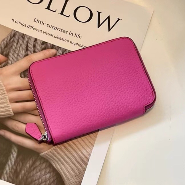 Novčanik za kovanice od kože prvog sloja, prava koža, novčanik s jednim preklopom, model 72301, brend Love Ripples