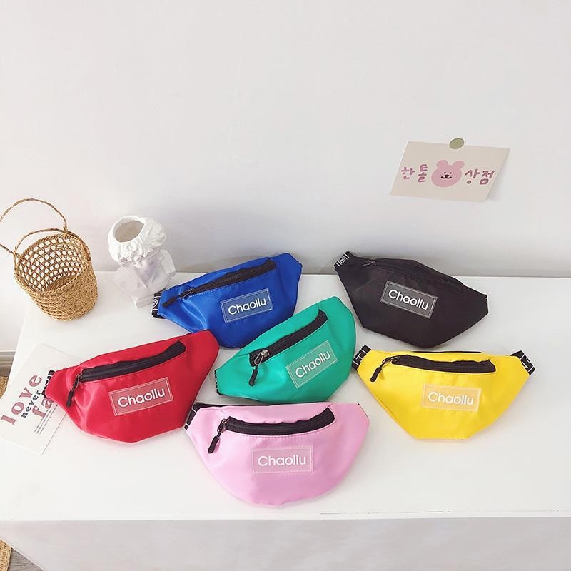 Dječja cross-body torba za dječake u korejskom stilu, mini crtić dizajn, najlon