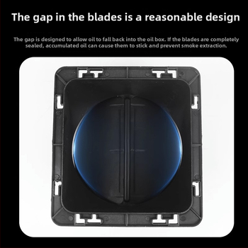 Аксесоари за кухненски аспиратор — въздушен изход с удебелена обратна клапа, ръчен монтаж, модел Въздушен изход, код YCF