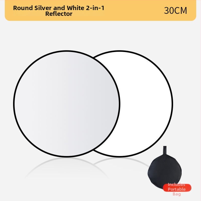 Fotografski reflektor, prijenosni i sklopivi, za kameru, osvjetljenje za portrete, dopunsko svjetlo, studijsko i vanjsko snimanje