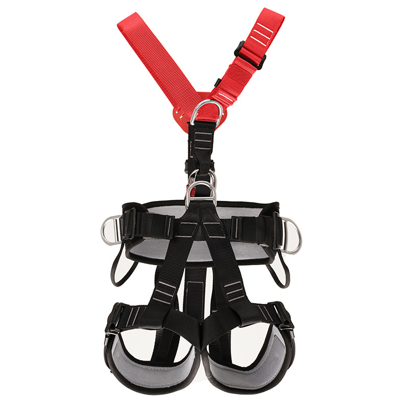 Hamă de siguranță pentru corpul întreg, cu cinci puncte și cârlige duble, pentru lucrări la înălțime în exterior