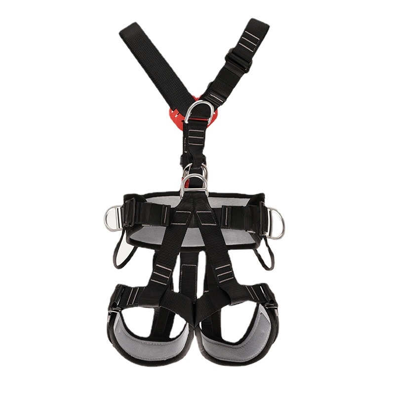 Hamă de siguranță pentru corpul întreg, cu cinci puncte și cârlige duble, pentru lucrări la înălțime în exterior