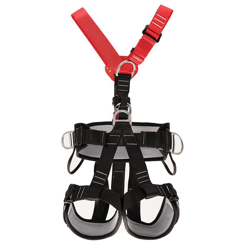 Hamă de siguranță pentru corpul întreg, cu cinci puncte și cârlige duble, pentru lucrări la înălțime în exterior