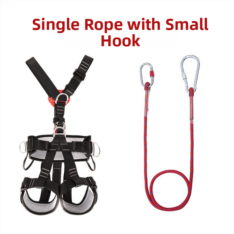 Hamă de siguranță pentru corpul întreg, cu cinci puncte și cârlige duble, pentru lucrări la înălțime în exterior