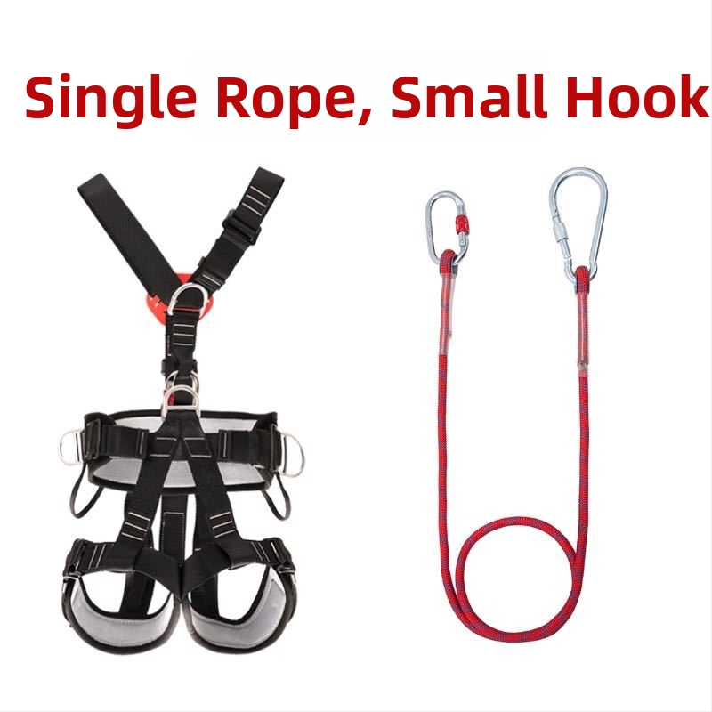 Hamă de siguranță pentru corpul întreg, cu cinci puncte și cârlige duble, pentru lucrări la înălțime în exterior