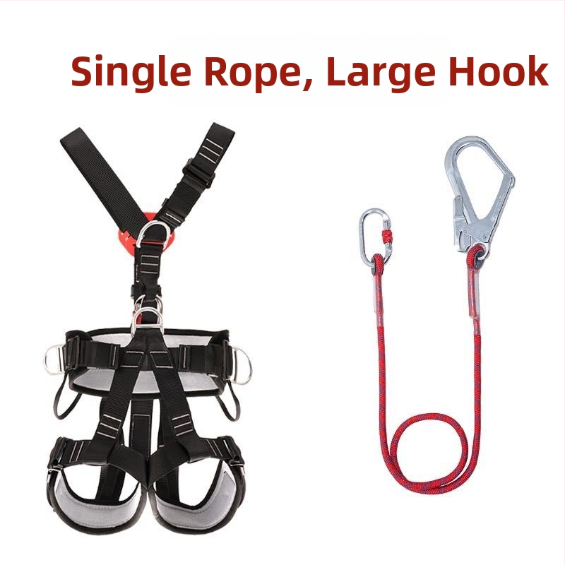 Hamă de siguranță pentru corpul întreg, cu cinci puncte și cârlige duble, pentru lucrări la înălțime în exterior