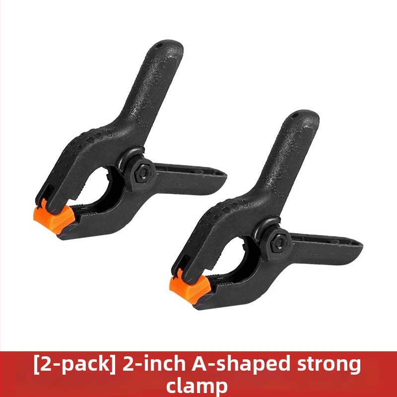 Clip funda MK - plastic ABS, pentru fundaluri foto (material/placă), clemă puternică, greutate 0.041