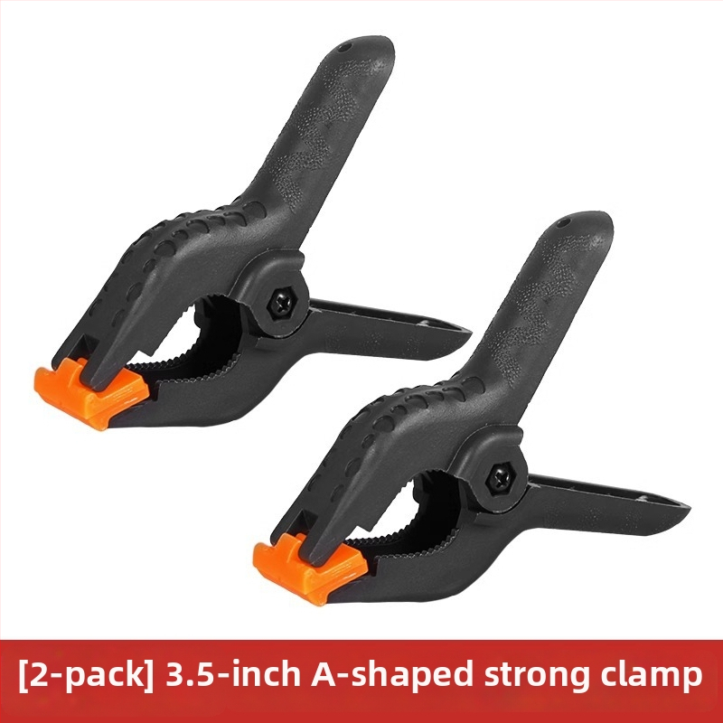 Clip funda MK - plastic ABS, pentru fundaluri foto (material/placă), clemă puternică, greutate 0.041