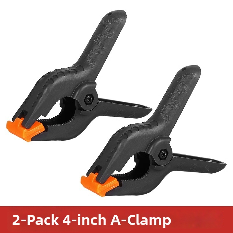 Clip funda MK - plastic ABS, pentru fundaluri foto (material/placă), clemă puternică, greutate 0.041