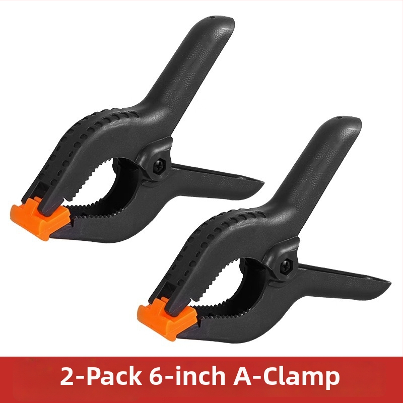 Clip funda MK - plastic ABS, pentru fundaluri foto (material/placă), clemă puternică, greutate 0.041