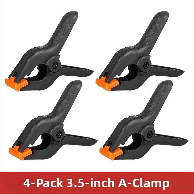 Clip funda MK - plastic ABS, pentru fundaluri foto (material/placă), clemă puternică, greutate 0.041