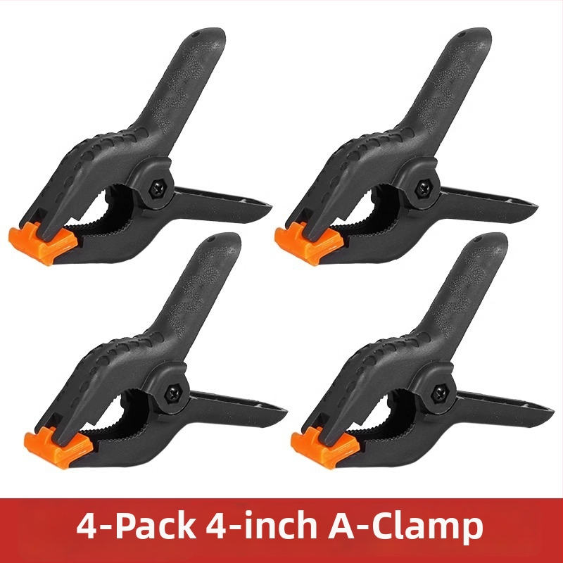 Clip funda MK - plastic ABS, pentru fundaluri foto (material/placă), clemă puternică, greutate 0.041