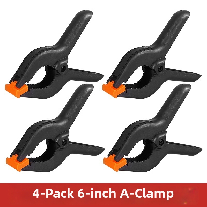 Clip funda MK - plastic ABS, pentru fundaluri foto (material/placă), clemă puternică, greutate 0.041