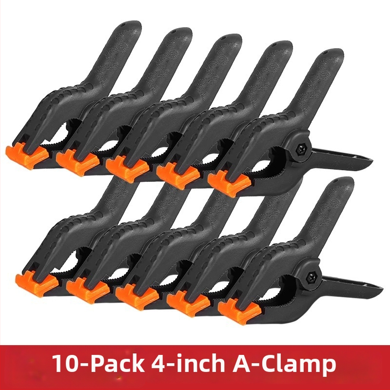 Clip funda MK - plastic ABS, pentru fundaluri foto (material/placă), clemă puternică, greutate 0.041