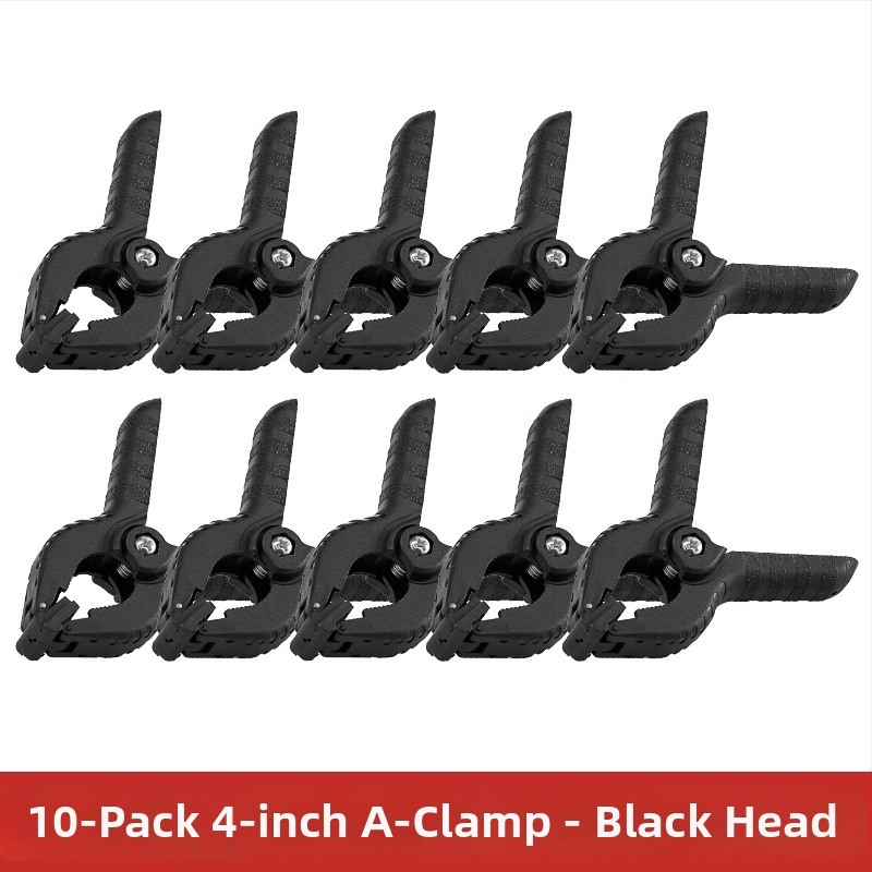 Clip funda MK - plastic ABS, pentru fundaluri foto (material/placă), clemă puternică, greutate 0.041