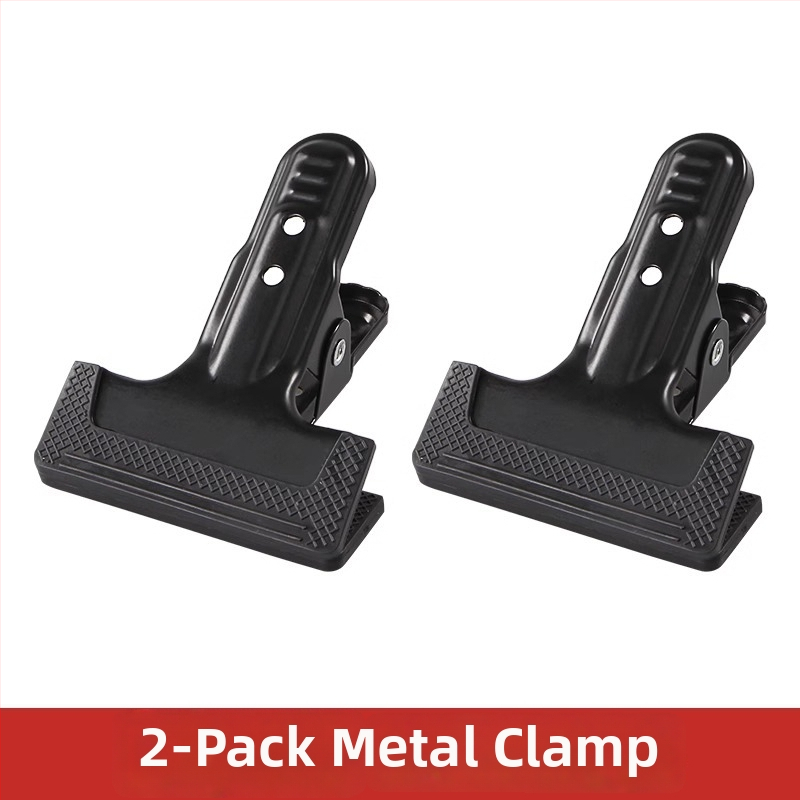 Clip funda MK - plastic ABS, pentru fundaluri foto (material/placă), clemă puternică, greutate 0.041