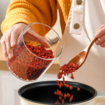 Cutie pătrată din PET pentru conservarea alimentelor, recipient transparent pentru depozitare, Fabricat în Zhejiang Jinhua, Calitate Premium