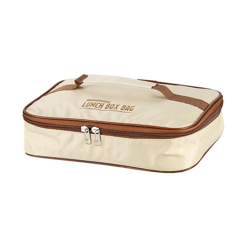 Термоизолирана кутия за обяд от 304 неръждаема стомана, правоъгълна с разделения, капацитет 1–2 л, микровълнова безопасна