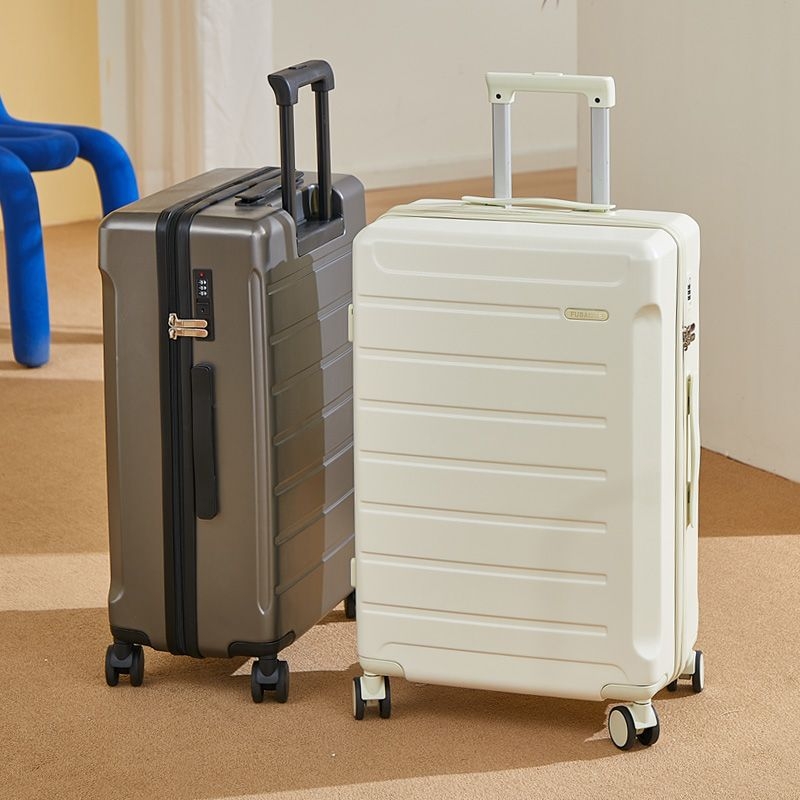 Uniszex poggyász oldalnyitású kivitel, ABS héj, elülső nyitás, csendes dupla kerekek, PU bélés