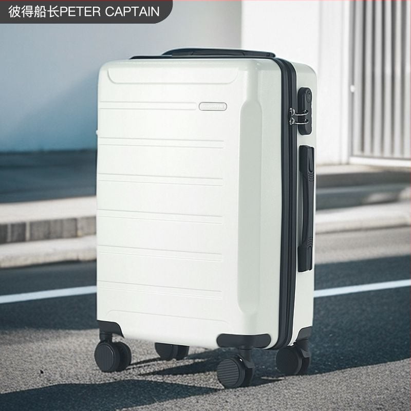 Uniszex poggyász oldalnyitású kivitel, ABS héj, elülső nyitás, csendes dupla kerekek, PU bélés