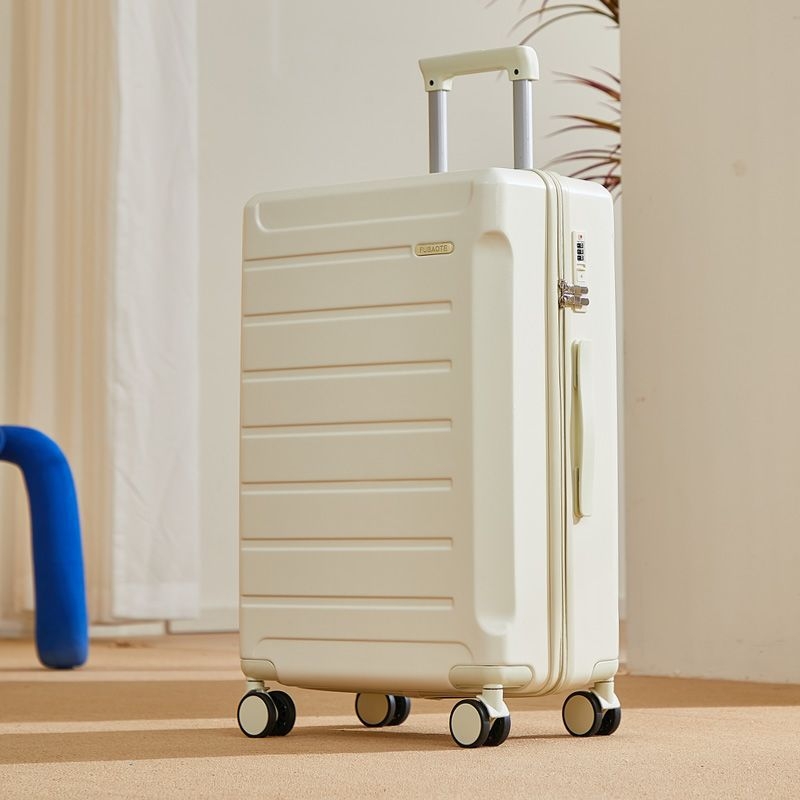 Uniszex poggyász oldalnyitású kivitel, ABS héj, elülső nyitás, csendes dupla kerekek, PU bélés