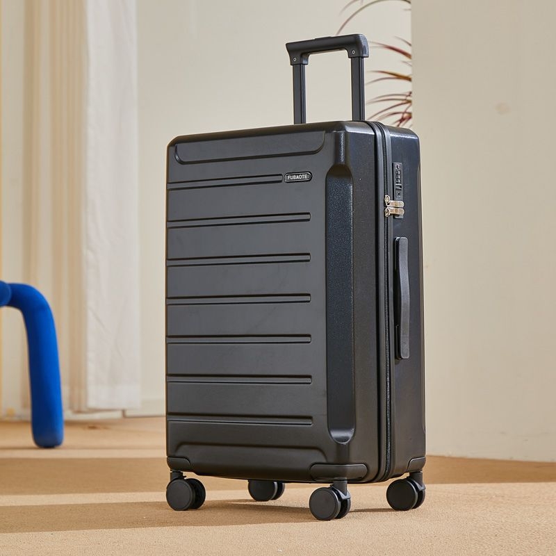 Uniszex poggyász oldalnyitású kivitel, ABS héj, elülső nyitás, csendes dupla kerekek, PU bélés