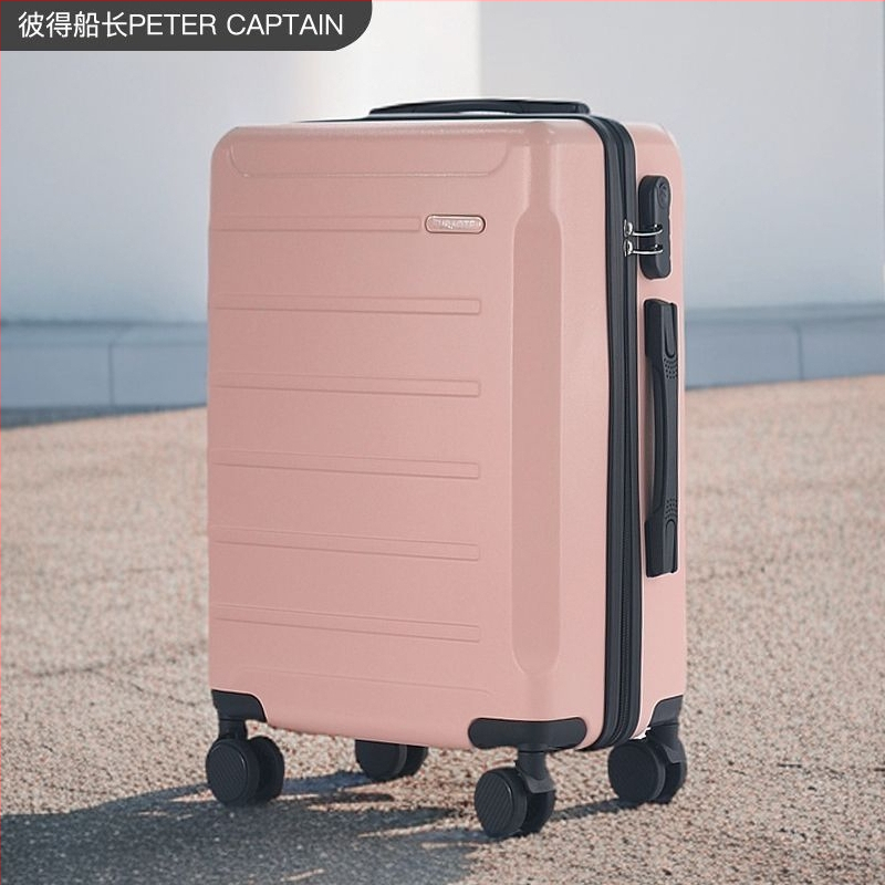 Uniszex poggyász oldalnyitású kivitel, ABS héj, elülső nyitás, csendes dupla kerekek, PU bélés