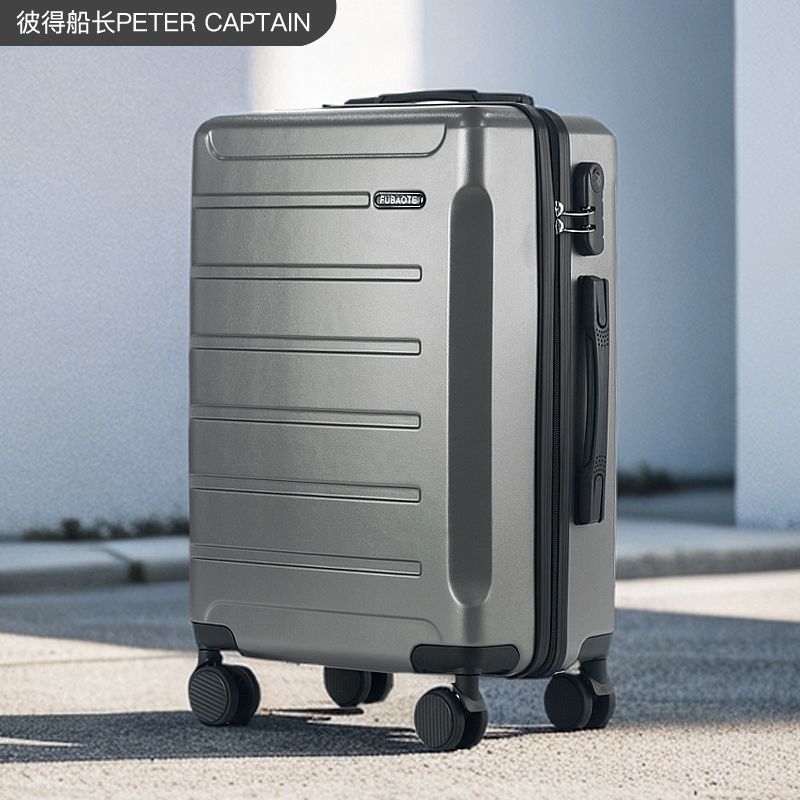 Uniszex poggyász oldalnyitású kivitel, ABS héj, elülső nyitás, csendes dupla kerekek, PU bélés