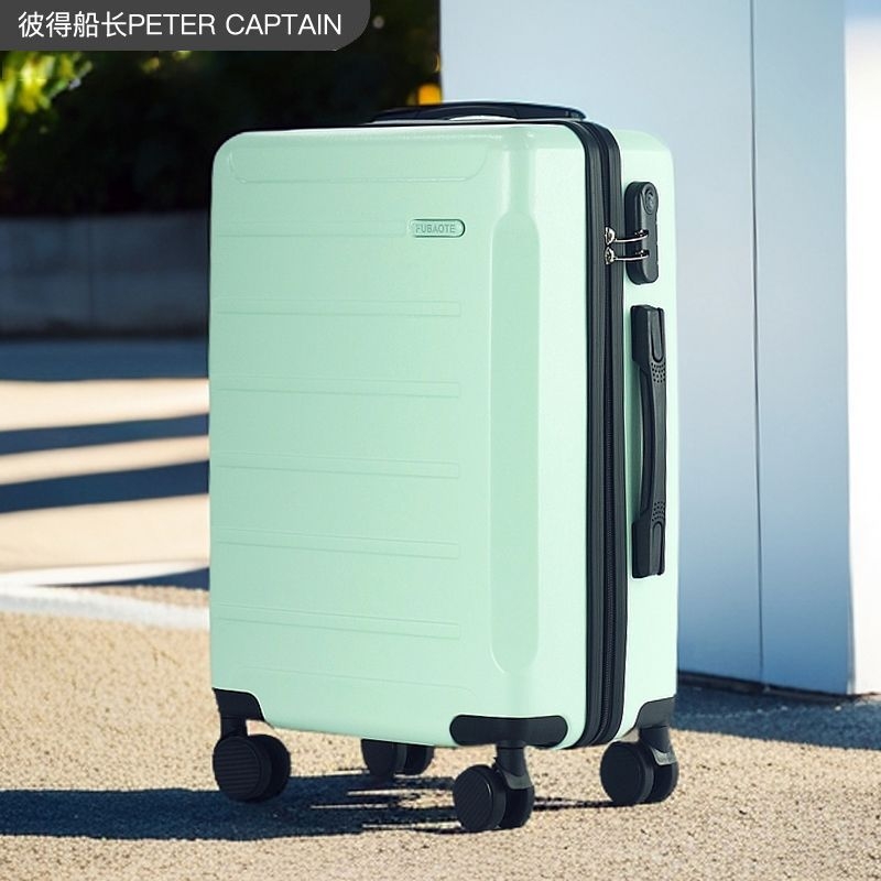 Uniszex poggyász oldalnyitású kivitel, ABS héj, elülső nyitás, csendes dupla kerekek, PU bélés