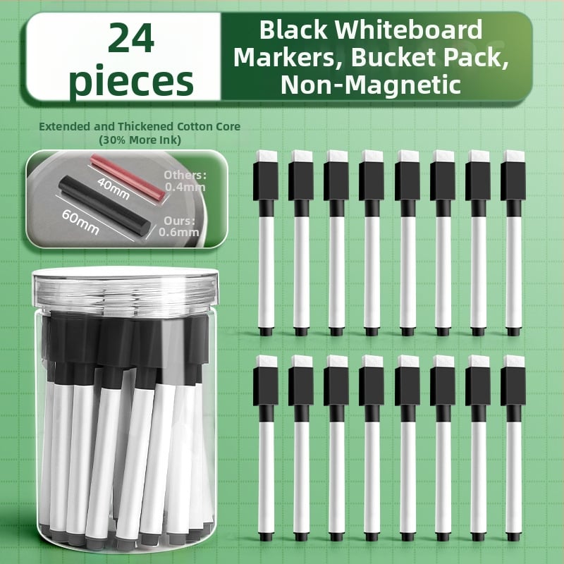 Liangzhi TZETBBB Детски изтриваем маркер за бяла дъска с водна основа, 0.2 мм, пластмасов корпус