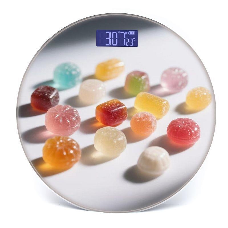 Kućna elektronička vaga za mjerenje tjelesne težine, sladak crtani dizajn, marka Zhang Zhe Factory, pogodno za odrasle