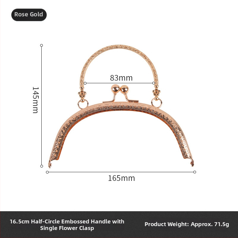 Yl kovové doplnky na tašky zo zinkovej zliatiny – geometrický vzor, odolné proti otrasom