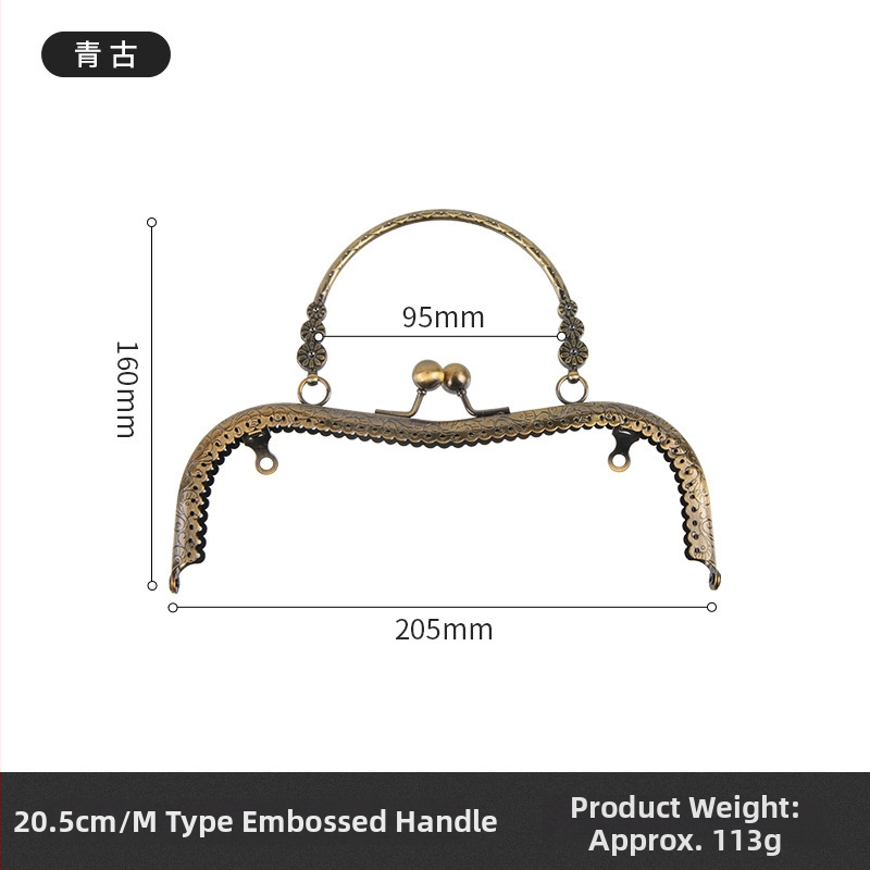 Yl kovové doplnky na tašky zo zinkovej zliatiny – geometrický vzor, odolné proti otrasom