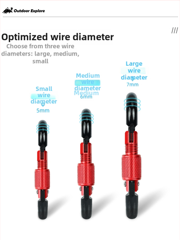 Uzamykateľný karabín D-tvaru, kľúčenka pre outdoor kempovanie – mini štýl