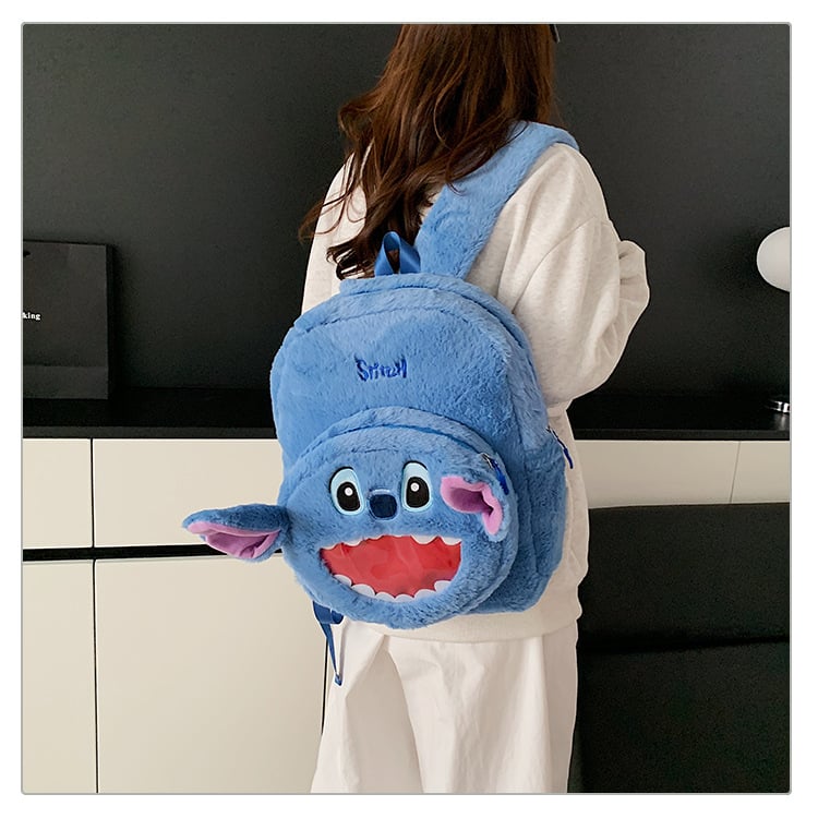 Karikatüüriline plüüš Usagi Chiikawa ristkott õpilastele, animatsioonimuster, kõver õla-rihm, polüestri vooder