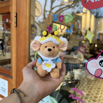 Plišani privjesak za ključeve s karikaturalnom lutkom