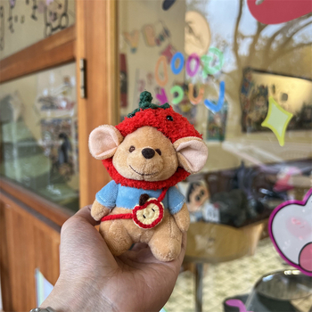 Plišani privjesak za ključeve s karikaturalnom lutkom