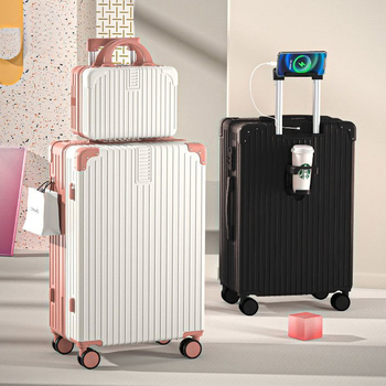 Uniszex ABS bőrönd univerzális kerekekkel, cipzárral nyíló, 2 kg súlyú, szabványos kombinációs zár a szabadidős utazásokhoz.