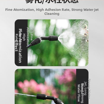 Пръскачка, пластмасов комплект от три части, код на продукта Dlx-pqw5