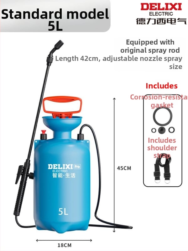 Пръскачка, пластмасов комплект от три части, код на продукта Dlx-pqw5